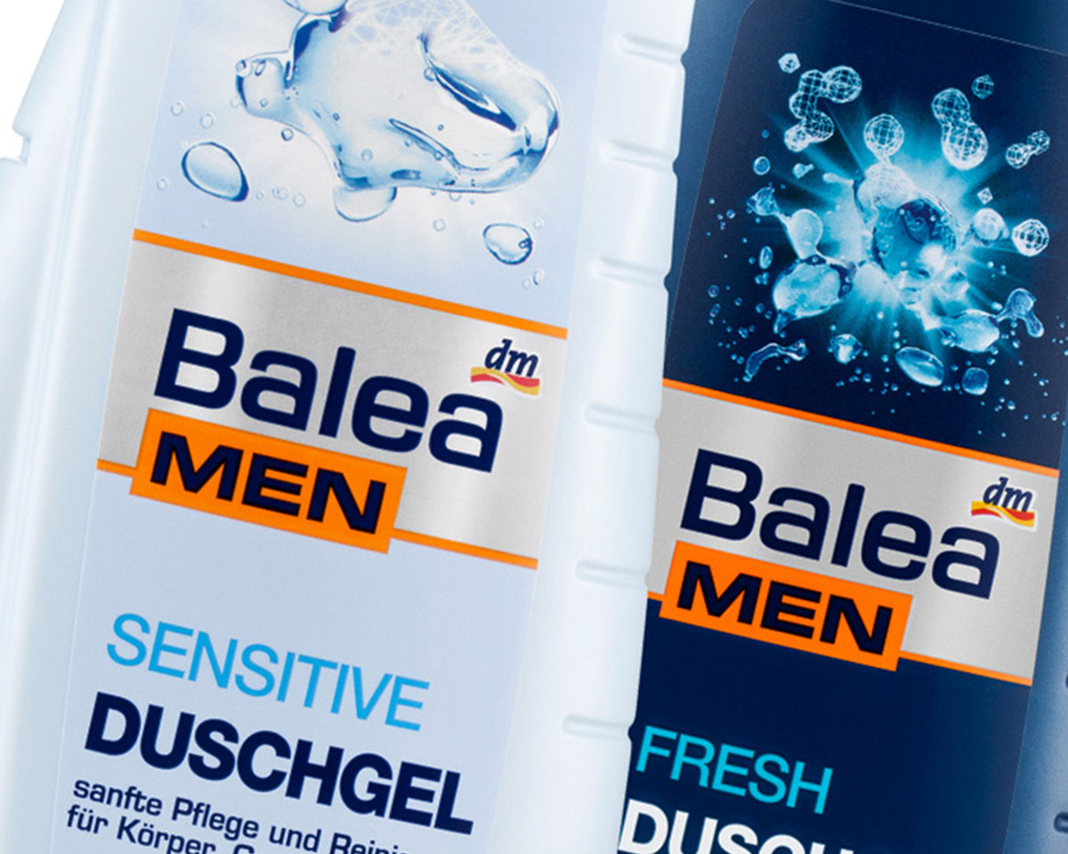 DM Balea Men Design Packaging